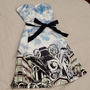 Anthropologie summery formal dress